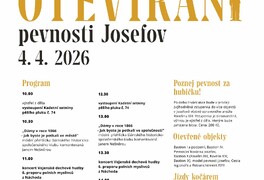Otevírání pevnosti Josefov - 4.4. 2026