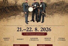 JOSEFSTADT 1916 - 2026, 21.-22.8. 2026 (POZVÁNKA NA AKCI)