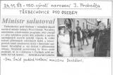 150. výročí narození J.Probošta - Třebechovice 24.11.1999